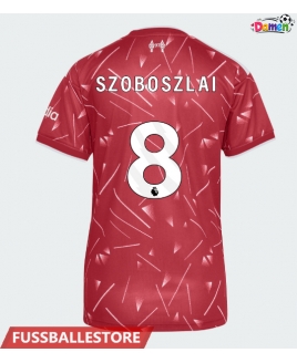 Günstige Liverpool Dominik Szoboszlai #8 Heimtrikot Damen 2026-27 Kurzarm